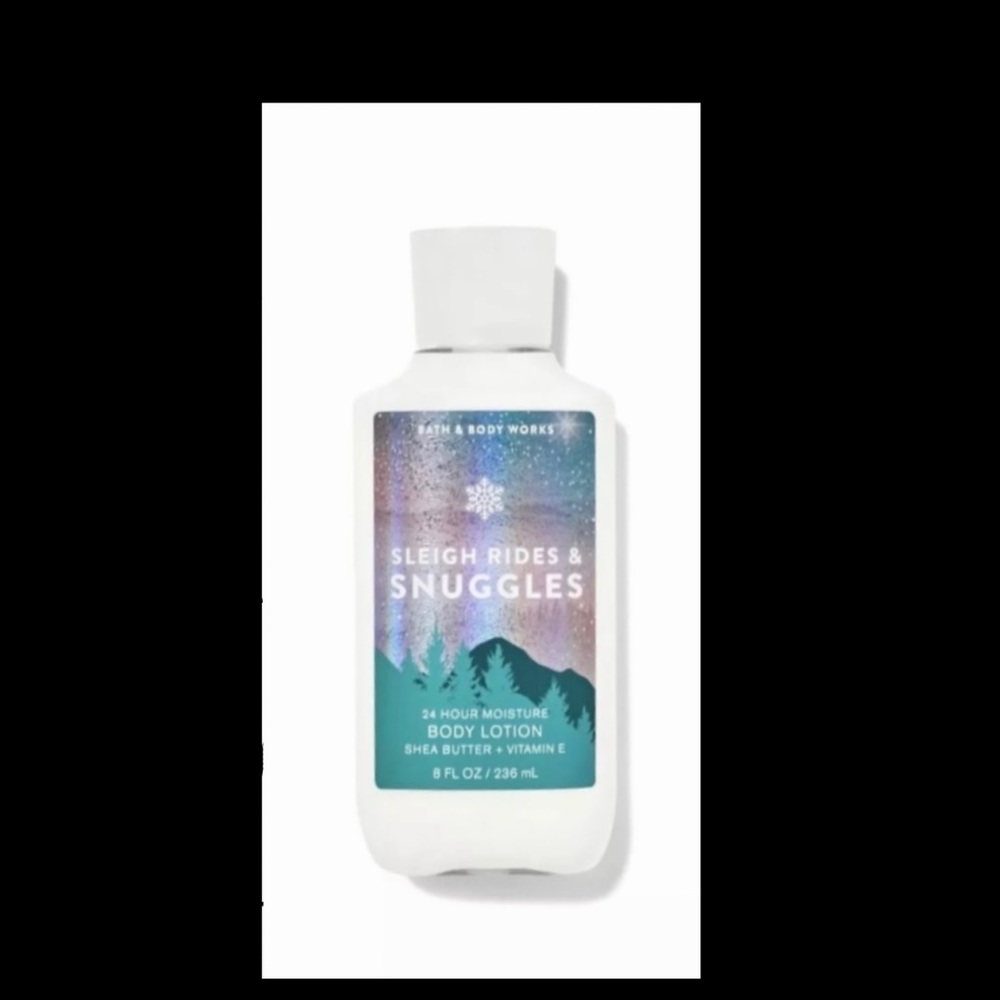 Bath and Body works SLEIGH RIDES & SNUGGLES  24 HOUR MOISTURE body lotion (New)